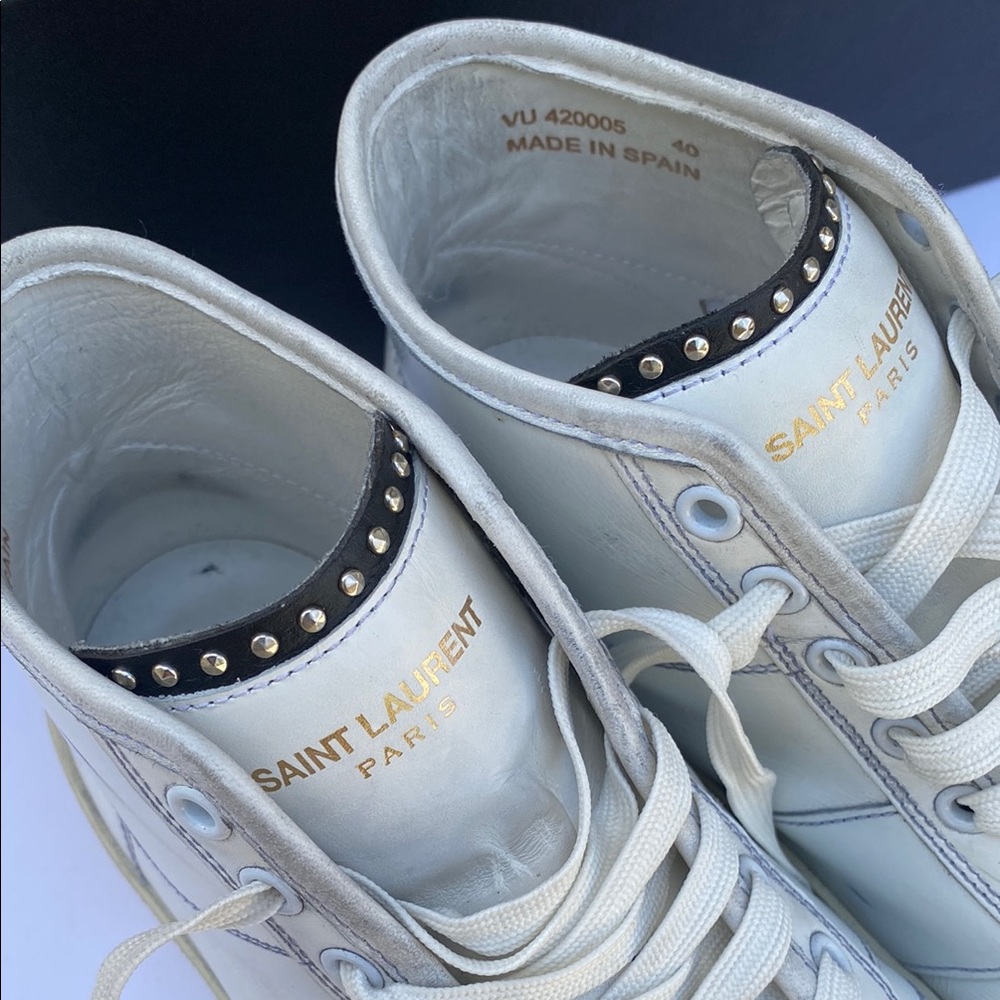 SAINT LAURENT High Top Sneakers - Picture 3 of 12